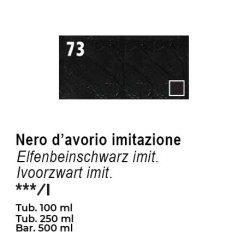 073 - Pebeo Studio Acrylics Nero D'Avorio Imit.