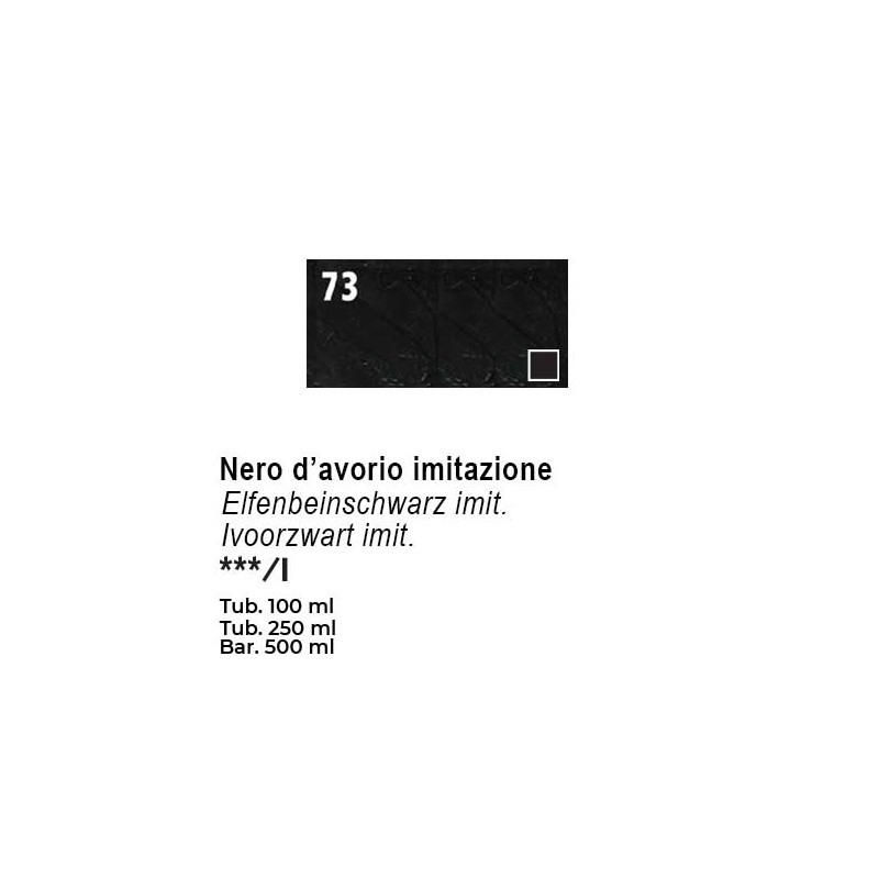 073 - Pebeo Studio Acrylics Nero D'Avorio Imit.