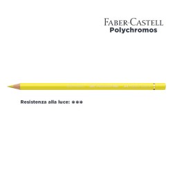 104 - Faber-Castell matita colorata Polychromos Giallo Chiaro Trasparente