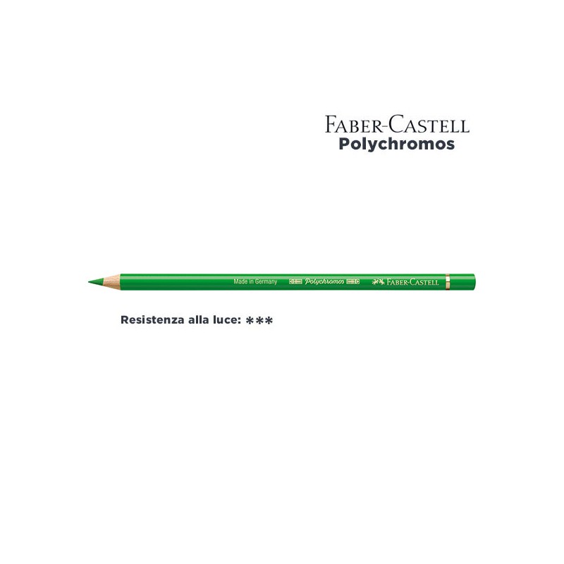 112 - Faber-Castell matita colorata Polychromos Verde Foglia
