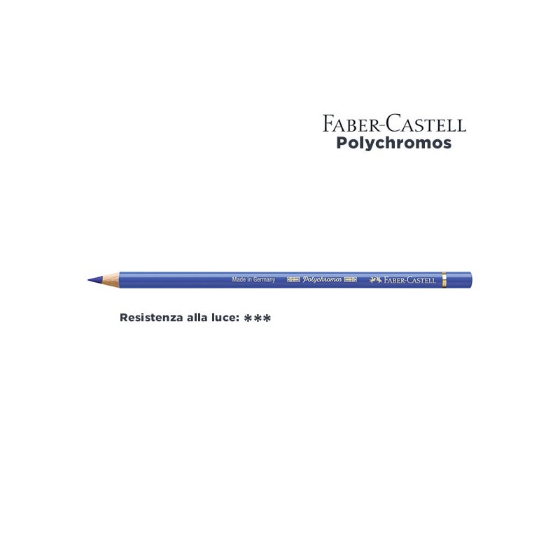 120 - Faber-Castell matita colorata Polychromos Oltremare