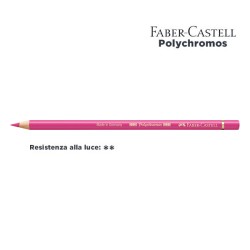 128 - Faber-Castell matita colorata Polychromos Rosa Porpora Chiaro