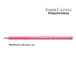 129 - Faber-Castell matita colorata Polychromos Rosa Robbia