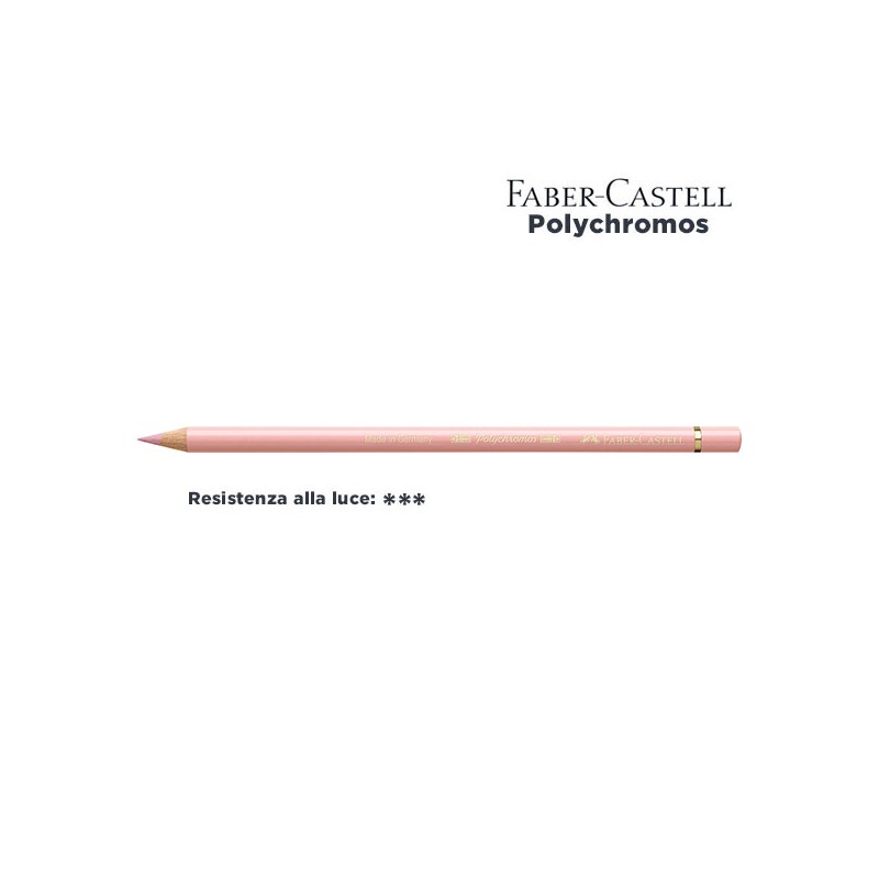 132 - Faber-Castell matita colorata Polychromos Rosso Beige