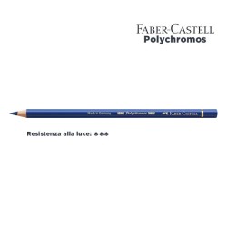 151 - Faber-Castell matita colorata Polychromos Blu Elio Rossiccio