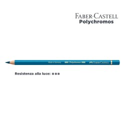 153 - Faber-Castell matita colorata Polychromos Turchese Cobalto