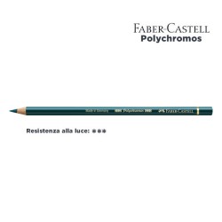 158 - Faber-Castell matita colorata Polychromos Verde Cobalto Intenso