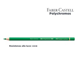 163 - Faber-Castell matita colorata Polychromos Verde Smeraldo