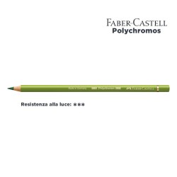 168 - Faber-Castell matita colorata Polychromos Verde Terra Giallastro