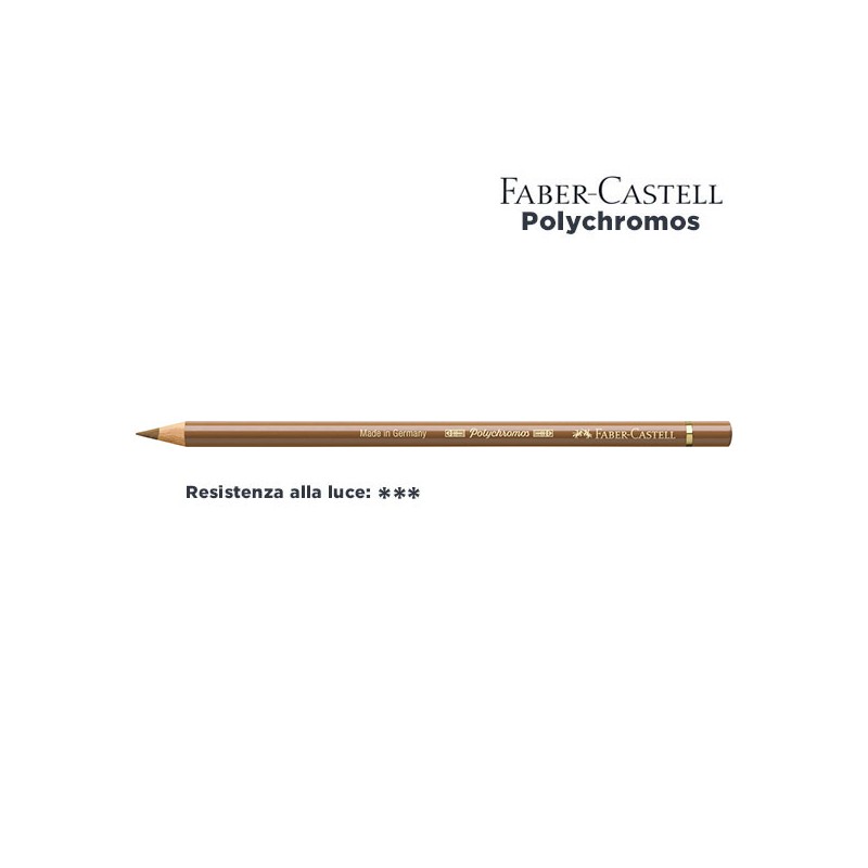 180 - Faber-Castell matita colorata Polychromos Terra d'ombra Naturale