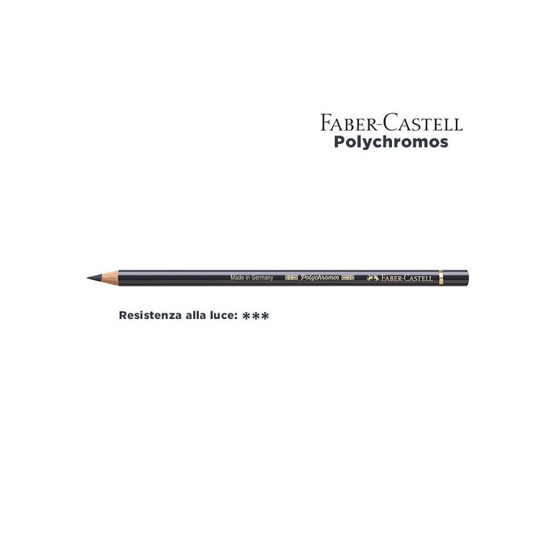 181 - Faber-Castell matita colorata Polychromos Grigio di Payne