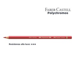191 - Faber-Castell matita colorata Polychromos Rosso Pompei