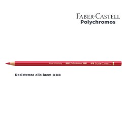 219 - Faber-Castell matita colorata Polychromos Rosso Scarlatto Intenso