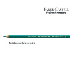 276 - Faber-Castell matita colorata Polychromos Verde Cromo Ossido Ardente