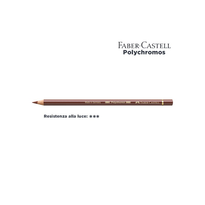 283 - Faber-Castell matita colorata Polychromos Siena Bruciata