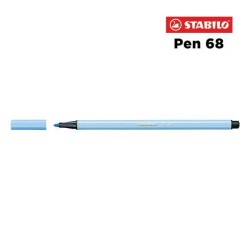 11 - Stabilo Pen 68 Pennarello Blu Ghiaccio