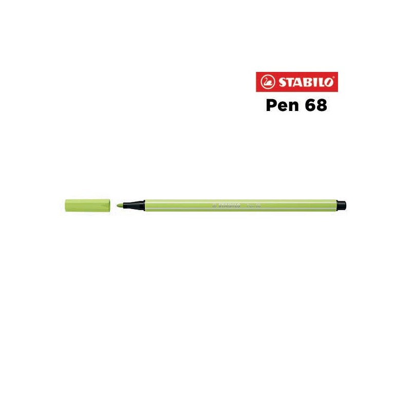 14 - Stabilo Pen 68 Pennarello Lime