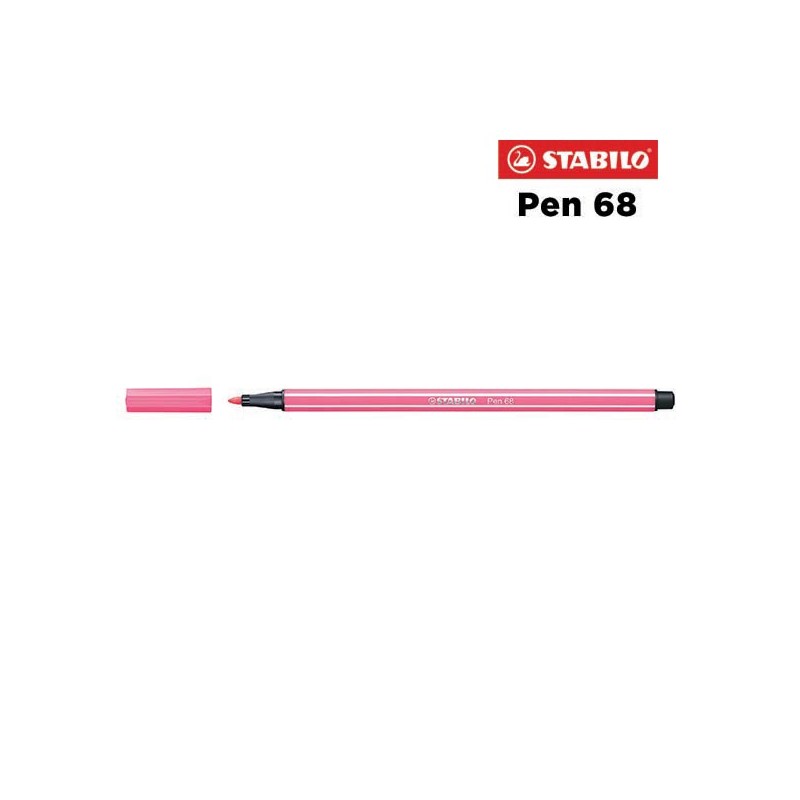 29 - Stabilo Pen 68 Pennarello Rosa