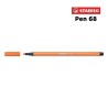 30 - Stabilo Pen 68 Pennarello Vermiglio Pallido