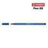 32 - Stabilo Pen 68 Pennarello Blu Oltremare