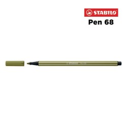 37 - Stabilo Pen 68 Pennarello Verde Muschio