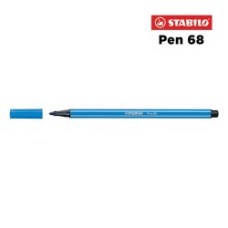 41 - Stabilo Pen 68 Pennarello Blu Scuro