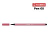 49 - Stabilo Pen 68 Pennarello Rosso Fragola