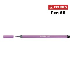 59 - Stabilo Pen 68 Pennarello Lilla Chiaro