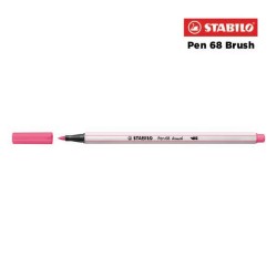 29 - Stabilo Pen 68 Brush Pennarello Rosa Chiaro