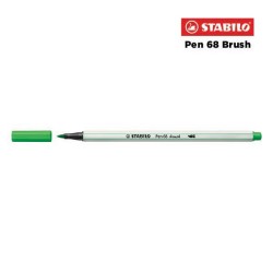 33 - Stabilo Pen 68 Brush Pennarello Verde Chiaro