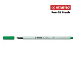 36 - Stabilo Pen 68 Brush Pennarello Verde Smeraldo