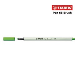 43 - Stabilo Pen 68 Brush Pennarello Verde Foglia