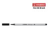 46 - Stabilo Pen 68 Brush Pennarello Nero