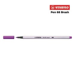 58 - Stabilo Pen 68 Brush Pennarello Lilla