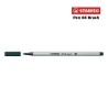 63 - Stabilo Pen 68 Brush Pennarello Verde Terra
