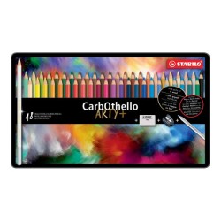 Stabilo CarbOthello Arty+ 48 Matite Colorate in Scatola di Metallo