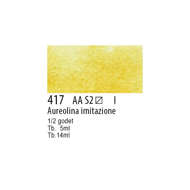 417 - Winsor & Newton Professional Aureolina imitazione