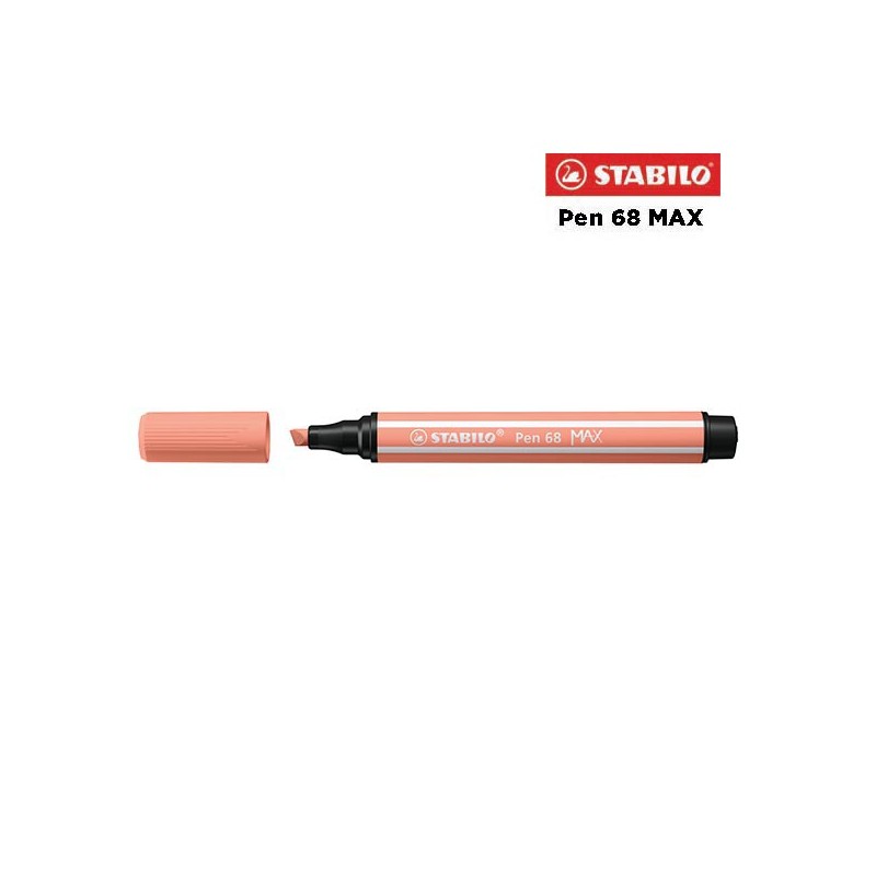 26 - Stabilo Pen 68 MAX Pennarello Albicocca