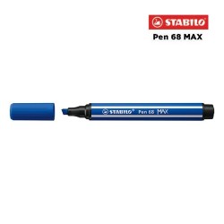 32 - Stabilo Pen 68 MAX Pennarello Blu Oltremare
