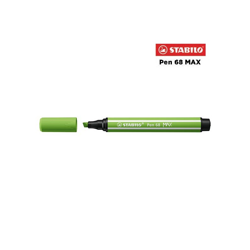 33 - Stabilo Pen 68 MAX Pennarello Verde Chiaro