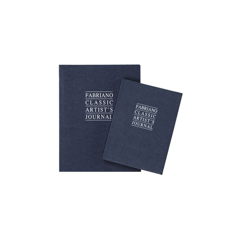 Fabriano Classic Artist's Journal, diario da disegno, 192 fogli, cm 12x16, grana vergata, 90gr/mq