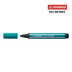 51 - Stabilo Pen 68 MAX Pennarello Blu Turchese