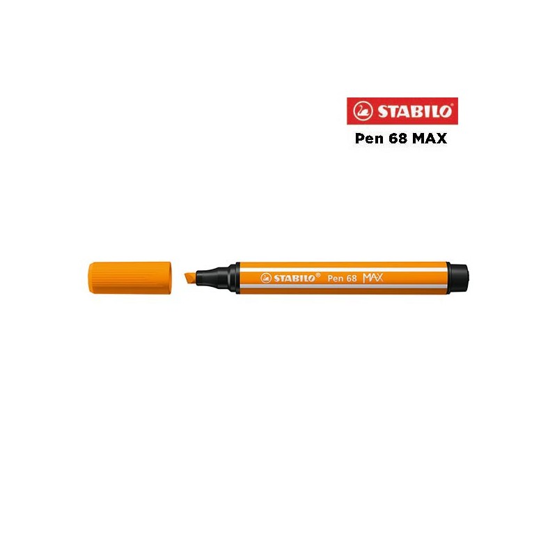 54 - Stabilo Pen 68 MAX Pennarello Arancione