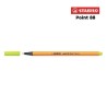 024 F - Stabilo Point 88 Fineliner Giallo Fluorescente