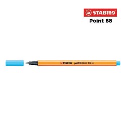 031 F - Stabilo Point 88 Fineliner Azzurro Fluorescente