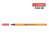 040 F - Stabilo Point 88 Fineliner Rosso Fluorescente