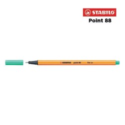13 - Stabilo Point 88 Fineliner Verde Ghiaccio