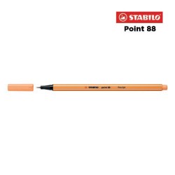25 - Stabilo Point 88 Fineliner Arancione Chiaro