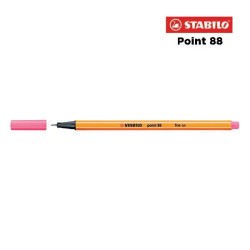 29 - Stabilo Point 88 Fineliner Rosa Chiaro