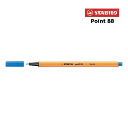 32 - Stabilo Point 88 Fineliner Blu Oltremare